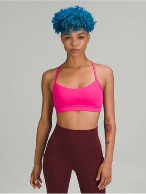 NWOT Lululemon Flow Y Nulu Bra Sonic Pink